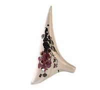 principianti ocarina Ocarina A 12 Buche Ocarina In Ceramica Con Tono Alto Ocarina Dipinta A Mano Fiore Crepa Studente Principiante Strumento Musicale Ocarina ocarina professionale