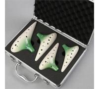 Principianti ocarina Ocarina A 12 Fori Set Da 4 Pezzi Con Contralto E Colori Opzionali Con Scatola Regalo(3/4)