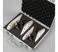 Principianti ocarina Ocarina A 12 Fori Set Da 4 Pezzi Con Contralto E Colori Opzionali Con Scatola Regalo(4)