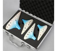 Principianti ocarina Ocarina A 12 Fori Set Da 4 Pezzi Con Contralto E Colori Opzionali Con Scatola Regalo(2)