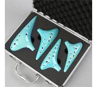Principianti ocarina Ocarina A 12 Fori Set Da 4 Pezzi Con Contralto E Colori Opzionali Con Scatola Regalo(8)