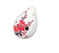 Principianti ocarina Ocarina A 6 Fori Con Tono AF Per L'insegnamento Tipo Di Esecuzione Dipinta A Mano(3/4)