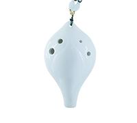principianti ocarina Ocarina A Sei Fori Per Principianti Chiave Di DO Contralto A 6 Fori (AC) Bocca Lunga/Ocarina In Ceramica Smaltata Crepa ocarina professionale (Color : 11)