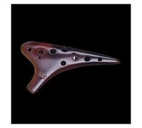 principianti ocarina Ocarina Affumicata 12 Buche Contralto/acuto C Melodia Principiante Professionista Che Suona Lo Strumento Musicale Ocarina Xun ocarina professionale (Color : SC03)
