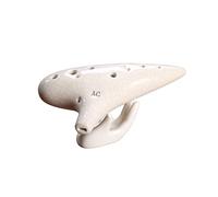principianti ocarina Ocarina Affumicata A 12 Buche Ocarina Do Contralto A 12 Buche Strumento Musicale Ocarina Per Adulti Good Sound ocarina professionale (Color : 02)