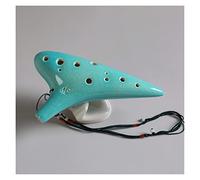 principianti ocarina Ocarina Affumicata A 12 Buche Ocarina Do Contralto A 12 Buche Strumento Musicale Ocarina Per Adulti Good Sound ocarina professionale (Color : 01)