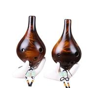 principianti ocarina Ocarina Affumicata Gialla Produzione In Ceramica A 6 Fori Con Un Suono Elegante E Bello Per I Principianti Per Insegnare A Suonare