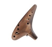 principianti ocarina Ocarina Color Terra Ocarina A 12 Fori A Fuoco Semplice Tasto FA Contralto Strumento Musicale Ocarina Principiante Per Studenti A 12 Fori ocarina professionale