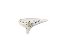 Principianti ocarina Ocarina Contralto A 12 Fori Con Chiave In Do Dipinta A Mano Per Prestazioni Professionali Con Tutti Gli Accessori(4)