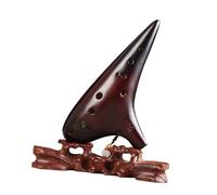principianti ocarina Ocarina Flauto In Porcellana Affumicata A 12 Fori Chiave Di Do Alto Introduzione Professionale Al Suonare L'ocarina