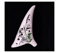 principianti ocarina Ocarina In Ceramica A 12 Fori Dipinta A Mano AC Tune Ocarina Strumento A Fiato Professionale Per Principianti ocarina professionale (Color : 03)
