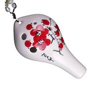 principianti ocarina Ocarina In Ceramica A Sei Fori Acuta A Sei Fori In Crepa A Bocca Lunga (SG) Strumento Musicale Per Ocarina Per Studenti Principianti A 6 Buche ocarina professionale (Color : 01)