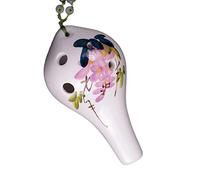 principianti ocarina Ocarina In Ceramica A Sei Fori Acuta A Sei Fori In Crepa A Bocca Lunga (SG) Strumento Musicale Per Ocarina Per Studenti Principianti A 6 Buche ocarina professionale (Color : 07)