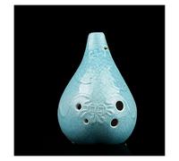 principianti ocarina Ocarina In Ceramica A Sei Fori Fatta A Mano Chiave C (BC) Strumento Musicale Per Ocarina BC A 6 Fori Di Livello Prestazionale ocarina professionale (Color : 02)