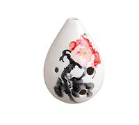 principianti ocarina Ocarina In Ceramica Con Tono Medio A 6 Fori F-tune Strumento Musicale Ocarina Con Motivo Dipinto A Mano Con Buona Intonazione E Tono ocarina professionale (Color : 03)