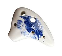 principianti ocarina Ocarina In Ceramica D-tune A 6 Fori Mini Strumento Musicale Ocarina A Ciondolo A 6 Fori Regalo Musicale Personalizzato ocarina professionale (Color : 03)