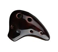 principianti ocarina Ocarina In Ceramica D-tune A 6 Fori Mini Strumento Musicale Ocarina A Ciondolo A 6 Fori Regalo Musicale Personalizzato ocarina professionale (Color : 02)