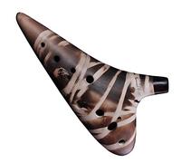 principianti ocarina Ocarina In Ceramica Di Bisquit A 12 Fori Ocarina A Dodici Fori Contralto G-tune Che Suona Uno Strumento A Fiato Professionale ocarina professionale