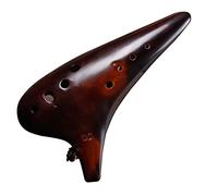 principianti ocarina Ocarina In Ceramica Per Basso A 12 Buche Suonata E Affumicata Ocarina In Ceramica Per Principianti A Dodici Buche Con Accordatura BC ocarina professionale