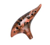 principianti ocarina Ocarina In Ceramica Professionale A 12 Fori Alto C Tone Classic Ocarina Instruments Con Custodia Protettiva ocarina professionale (Color : 03)