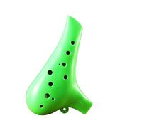 Principianti ocarina Ocarina In Resina A 12 Fori Contralto Chiave Do In Plastica Con Materiali Didattici Prestazioni Professionali(Performance green teaching materials)