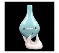 principianti ocarina Ocarina Per Principianti Ocarina In Ceramica A 6 Fori AC-tune Strumento Musicale Per Ocarina A Bocca Lunga Dipinta A Mano A Sei Fori Contralto ocarina professionale (Color : 17)