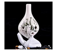 principianti ocarina Ocarina Per Principianti Ocarina In Ceramica A 6 Fori AC-tune Strumento Musicale Per Ocarina A Bocca Lunga Dipinta A Mano A Sei Fori Contralto ocarina professionale (Color : 16)