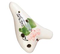 principianti ocarina Ocarina Professionale In Ceramica A 6 Fori Mini Chiave C Acuta (SC) Ocarina Portatile A Sei Fori Dipinta A Mano ocarina professionale (Color : 03)