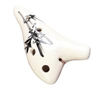 principianti ocarina Ocarina Professionale In Ceramica A 6 Fori Mini Chiave C Acuta (SC) Ocarina Portatile A Sei Fori Dipinta A Mano ocarina professionale (Color : 07)