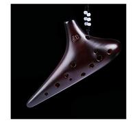 principianti ocarina Ocarina SF A 12 Buche Accordatura F Acuto Ocarina A Dodici Buche Professionale Principiante Crack Ocarina Affumicata ocarina professionale (Color : 04)