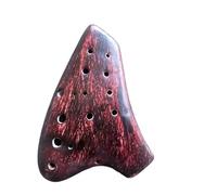 principianti ocarina Ocarine Tripli SD A Doppio Tubo Ocarine Professionali Prestazioni Professionali Strumenti Musicali Accessori Flauto (Color : Burgundy)