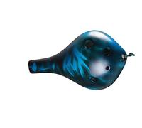 principianti ocarina Paglia Affumicata E Bruciata Ocarina A 6 Fori Ceramica Per Realizzare Strumenti Ocarina Dal Bel Timbro ocarina professionale