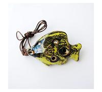 principianti ocarina Piccolo Strumento Musicale Per Ocarina A Forma Di Pesce A Sei Fori Con Tono Di Do Contralto Per Ocarina In Ceramica Per Principianti Adulti E Bambini ocarina professionale (Color
