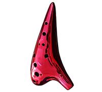 principianti ocarina Professionale A 12 Buche Contralto C Melodia Elettroplaccata Ocarina Principiante Per Bambini Strumento A Fiato Per Adulti ocarina professionale (Color : 01)