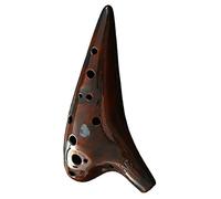 principianti ocarina Professionale A 12 Buche Contralto C Melodia Elettroplaccata Ocarina Principiante Per Bambini Strumento A Fiato Per Adulti ocarina professionale (Color : 02)