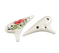 Principianti ocarina Strumento A 12 Fori Contralto In Do Dipinto A Mano Per Principianti(3/4)