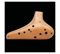 principianti ocarina Strumento Musicale Per Ocarina Con Grana Di Legno Di Argilla A Dodici Fori In Chiave Do Contralto A Dodici Fori Per Prestazioni Didattiche Fatte A Mano ocarina professionale