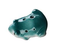 principianti ocarina Strumento Musicale Per Ocarina In Ceramica Per Studenti Principianti A Forma Di Rana A 6 Buche ocarina professionale (Color : 03)