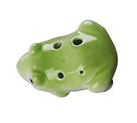 principianti ocarina Strumento Musicale Per Ocarina In Ceramica Per Studenti Principianti A Forma Di Rana A 6 Buche ocarina professionale (Color : 04)