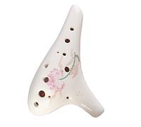principianti ocarina Strumento Musicale Per Ocarina In Do Contralto A 12 Buche, Tipo Popolare Di Ocarina In Ceramica Dipinta Per Principianti ocarina professionale (Color : 04)