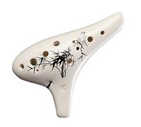 principianti ocarina Strumento Musicale Per Ocarina In Do Contralto A 12 Buche, Tipo Popolare Di Ocarina In Ceramica Dipinta Per Principianti ocarina professionale (Color : 02)