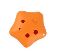 principianti ocarina Strumento Musicale Per Ocarina Per Bambini A Forma Di Mini Stella Marina In Resina Plastica A Sei Fori Contralto C (AC). ocarina professionale (Color : 02)