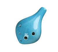 principianti ocarina Strumento Musicale Per Ocarina Per Principianti In Ceramica Per Ocarina A Bocca Lunga Con Tono Di Do Contralto A 6 Fori Di Tipo Popolare ocarina professionale (Color : 03)