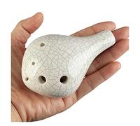 principianti ocarina Strumento Musicale Per Ocarina Per Principianti In Ceramica Per Ocarina A Bocca Lunga Con Tono Di Do Contralto A 6 Fori Di Tipo Popolare ocarina professionale (Color : 04)