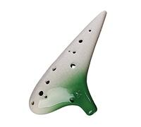 principianti ocarina Strumento Musicale Per Ocarina Professionale A 12 Fori Con Chiave In Do Alto In Ceramica Con Prestazioni A Colori Sfumati In Ceramica ocarina professionale (Color : 04)