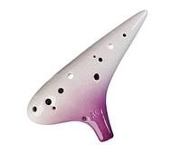 principianti ocarina Strumento Musicale Per Ocarina Professionale A 12 Fori Con Chiave In Do Alto In Ceramica Con Prestazioni A Colori Sfumati In Ceramica ocarina professionale (Color : 05)