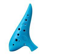 Principianti ocarina Strumento Ocarina 12 Fori Dedicato Ai Principianti AC Accordatura Resina Prestazioni Professionali(Blue)