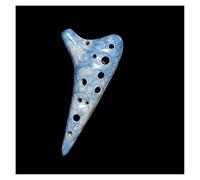 principianti ocarina Texture Ocarina Mini Ocarina A 12 Fori Contralto C Tono Ocarina In Ceramica Strumento Musicale Per Ocarina Per Principianti ocarina professionale (Color : 01)