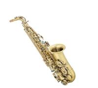 Principianti sassofono Sassofono Strumento Musicale Sassofono Contralto Mi Bemolle Set Di Bocchini Per Sax Contralto In Rame Antico (Color : Light yellow)