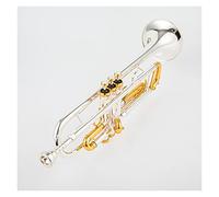 Principianti Tromba Standard Professionali Tromba In Sib Strumenti Musicali Professionali Con Custodia Silver Chiave D'oro Per Uso Studentesco tromba
